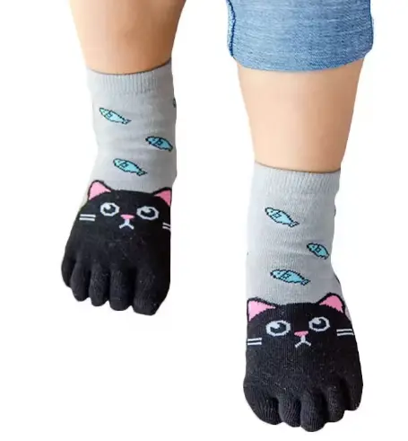 Calcetín Infantil Gato